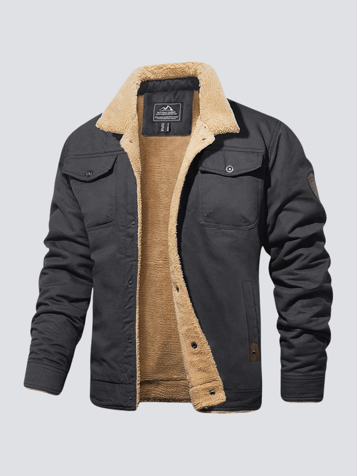 David™ - Premium Twill Bomber Jacket
